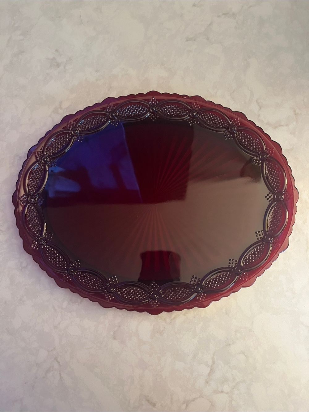 Avon 1876 Cape Cod Serving Platter 13.5”